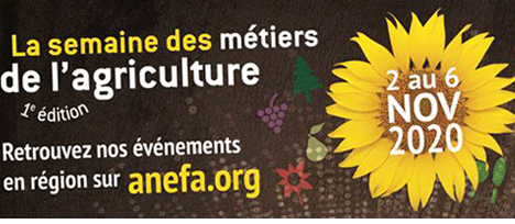 Semaine des métiers de l'agriculture du 2 au 6 novembre 